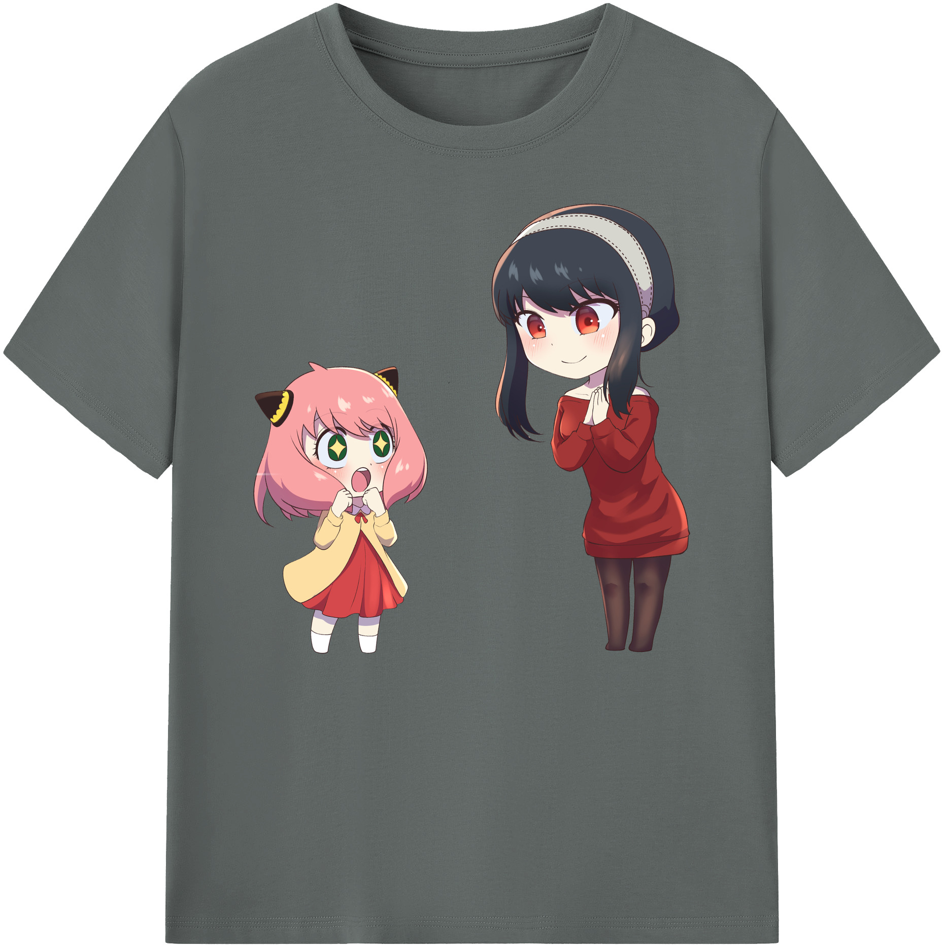 （画像用） SPY×FAMILY间谍家家酒 綿100％ メンズ半袖Tシャツ｜肌触りやわらか＆通気性